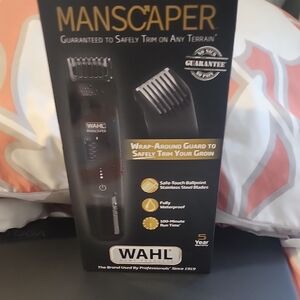 NWT! Wahl Black Manscaper Grooming Tool
